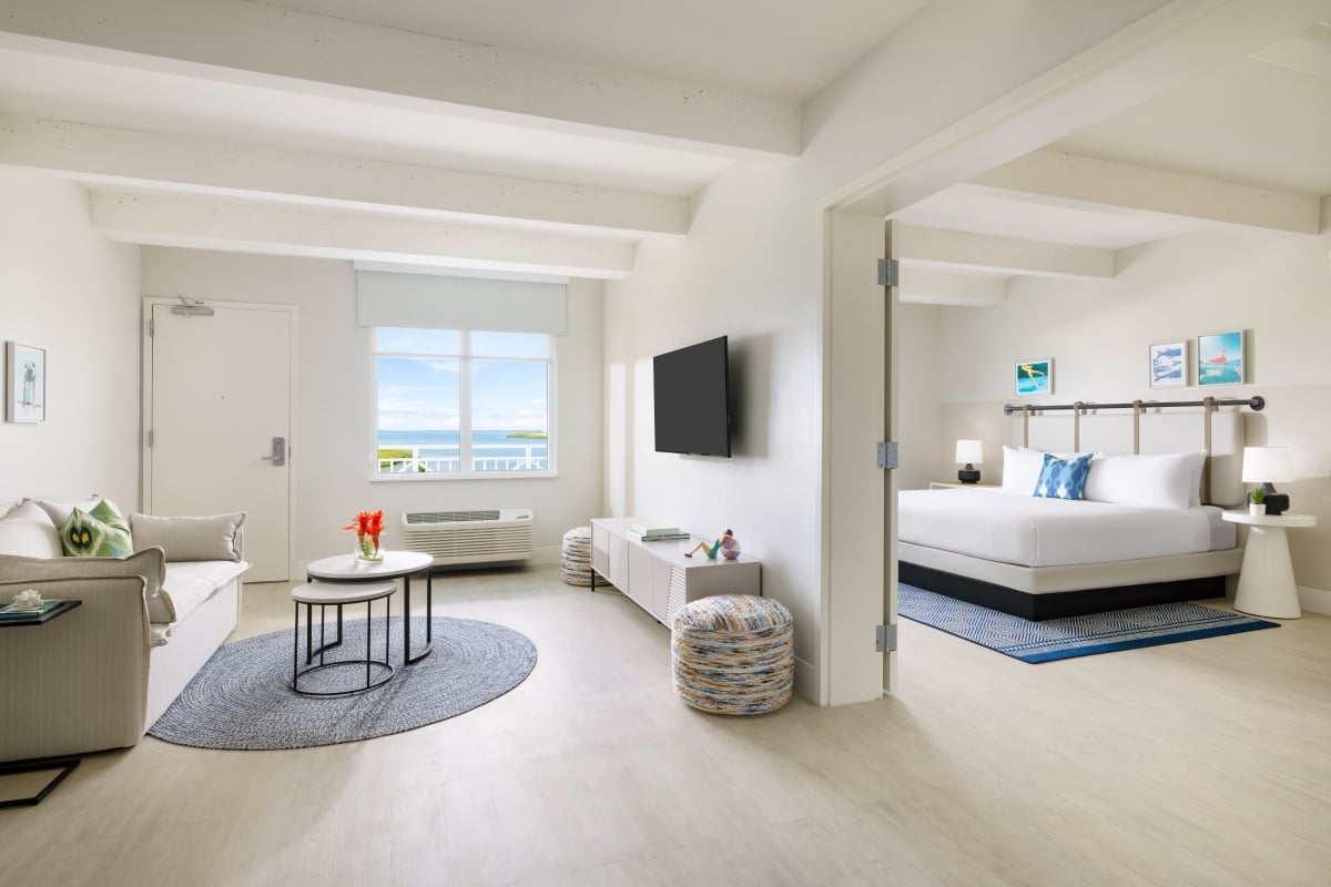 Ocean View One Bedroom Suite at Blue Flamingo Resort Key West