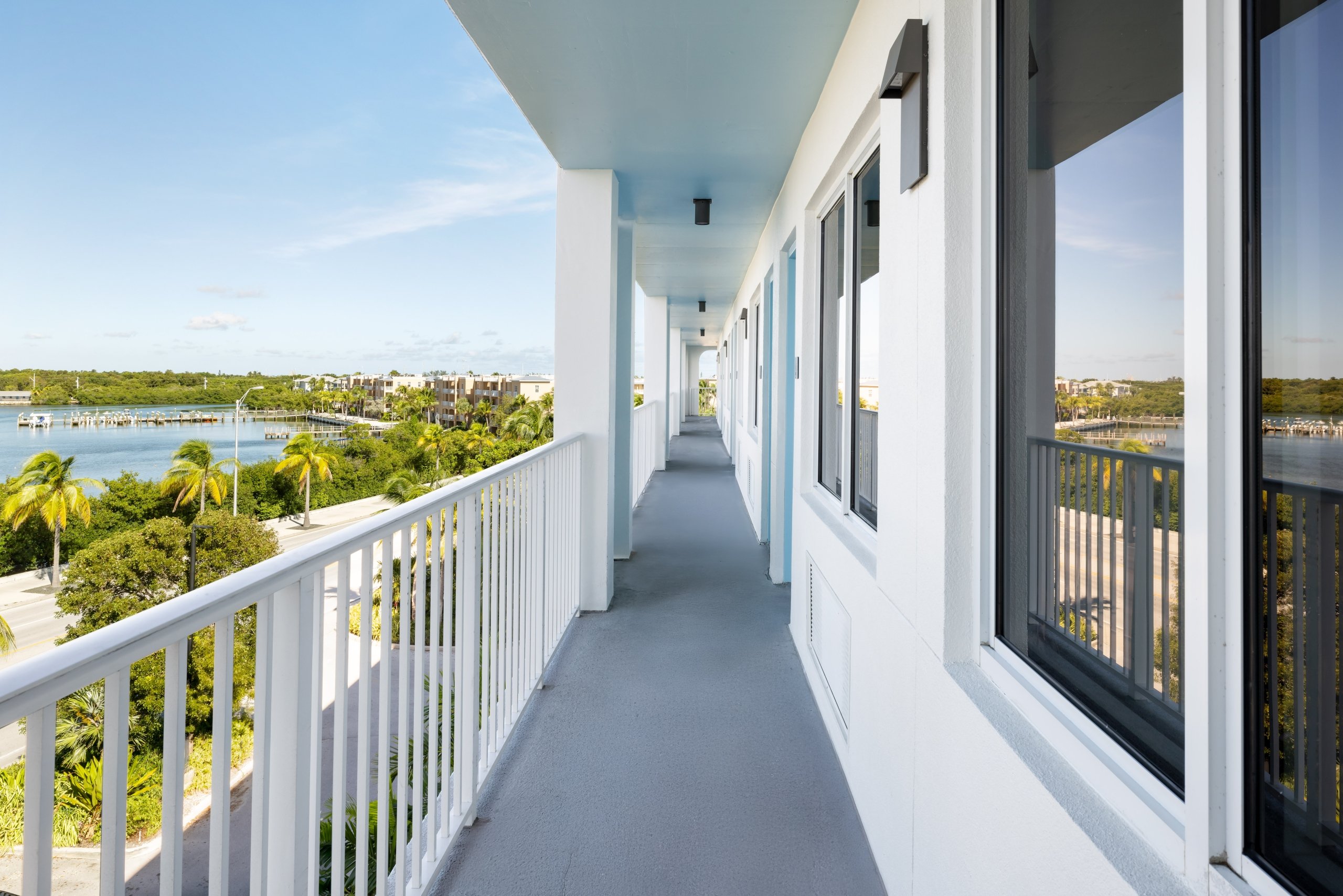 Hallway at Blue Flamingo Resort Key West