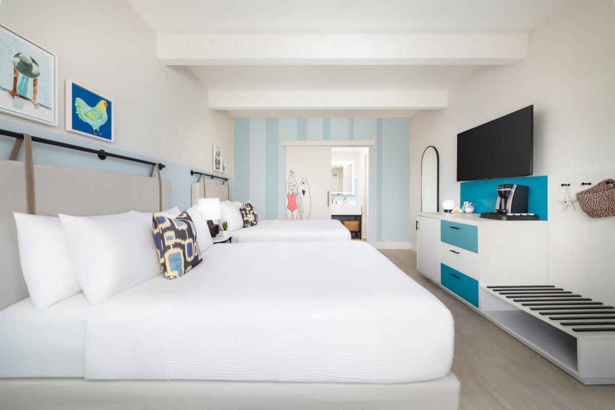 Two Queen Beds Blue Flamingo Resort Key West