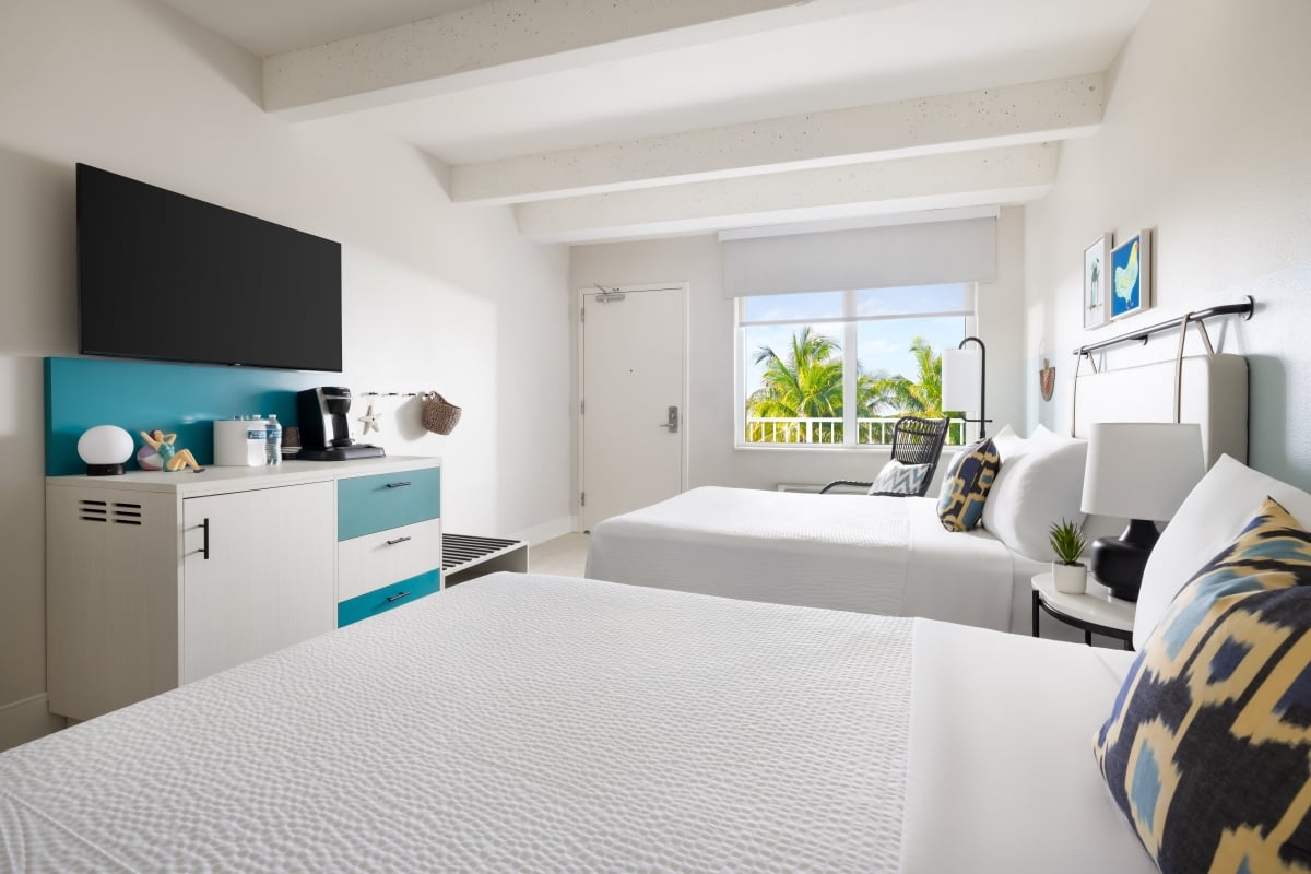 Two Queen Beds Blue Flamingo Resort Key West