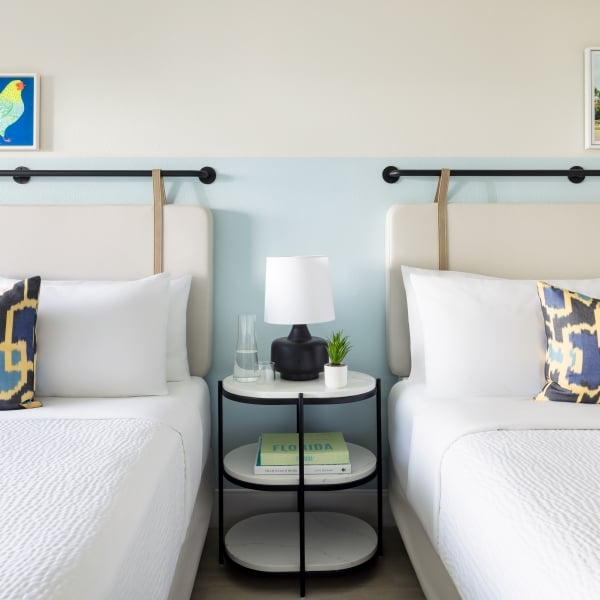 High Floor Island View Two Queen Beds Blue Flamingo Resort Key West
