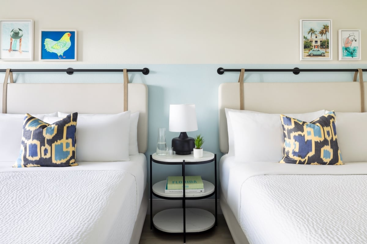 Two Queen Beds Blue Flamingo Resort Key West