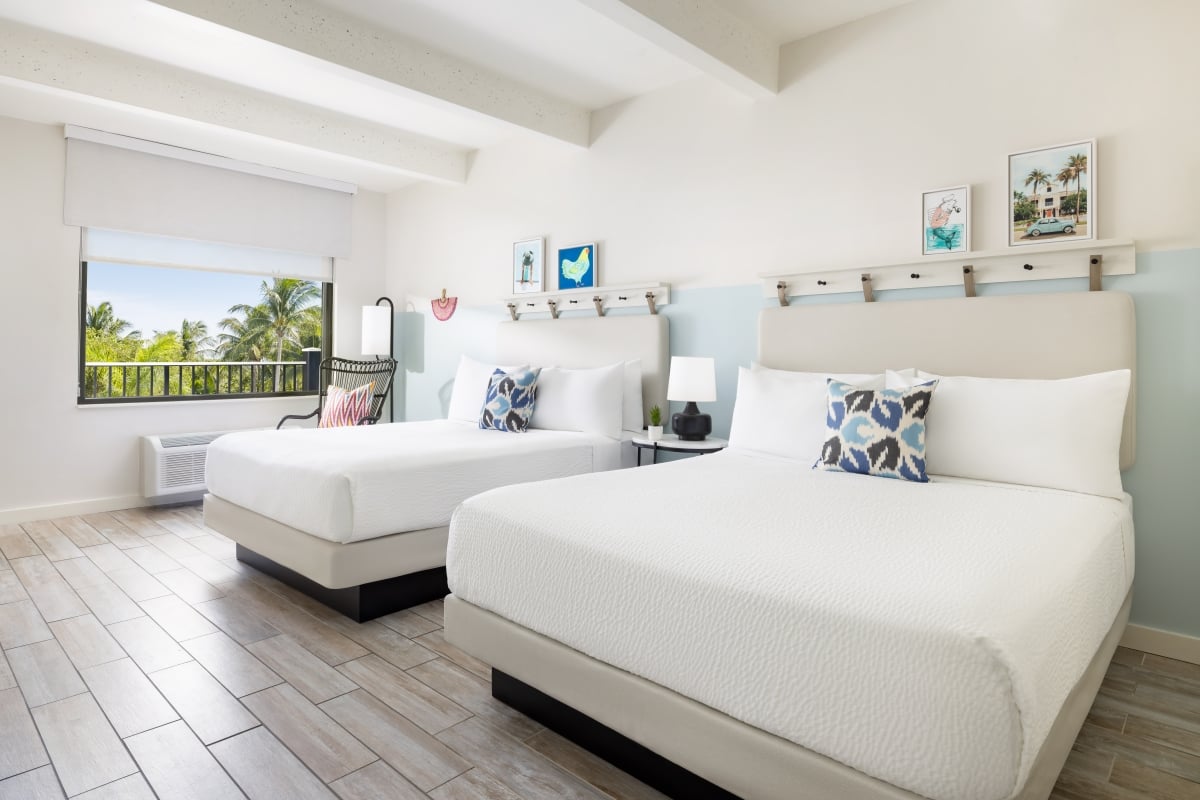Two Queen Beds Blue Flamingo Resort Key West