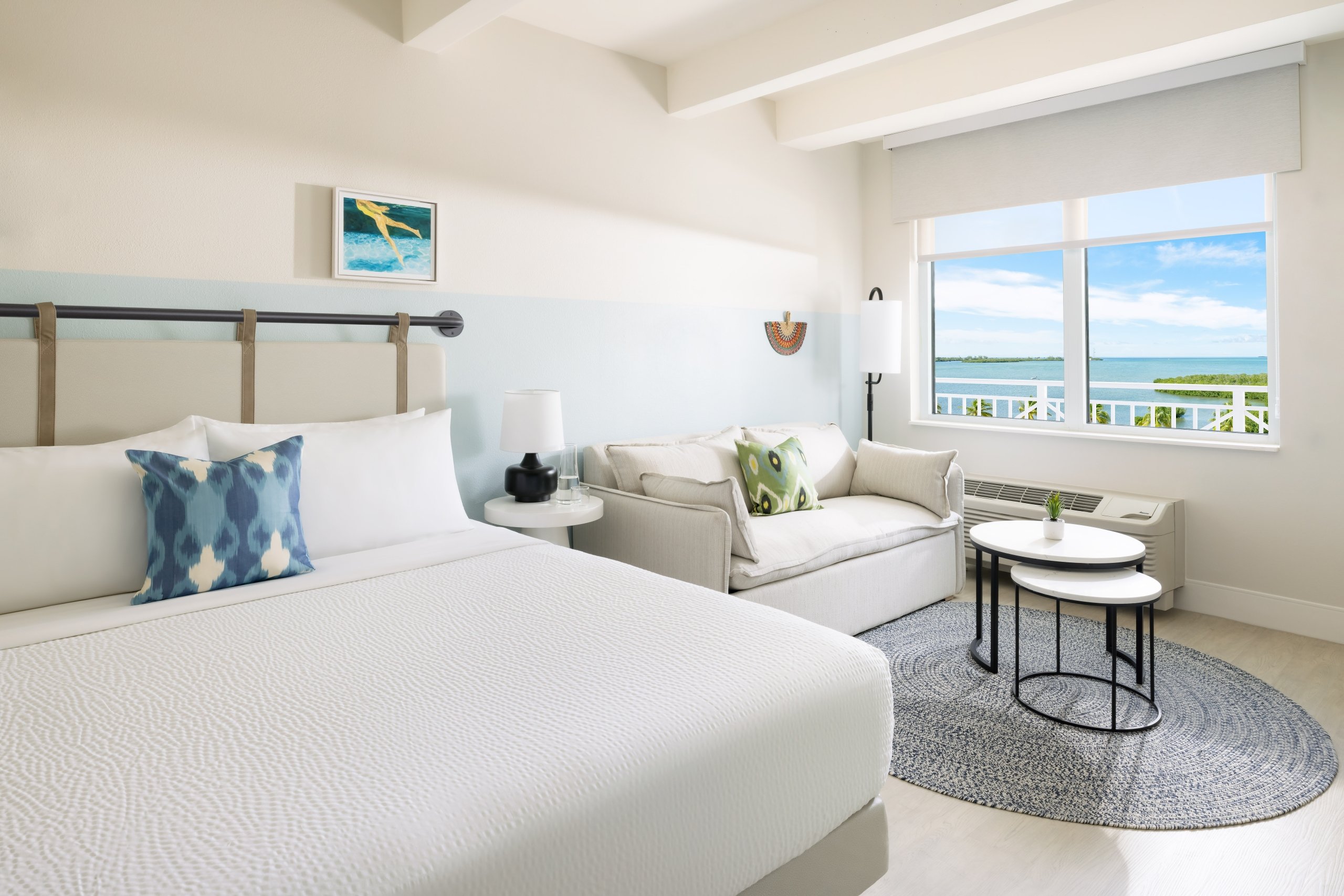 Ocean View Two Queen Beds at Blue Flamingo Resort Key West