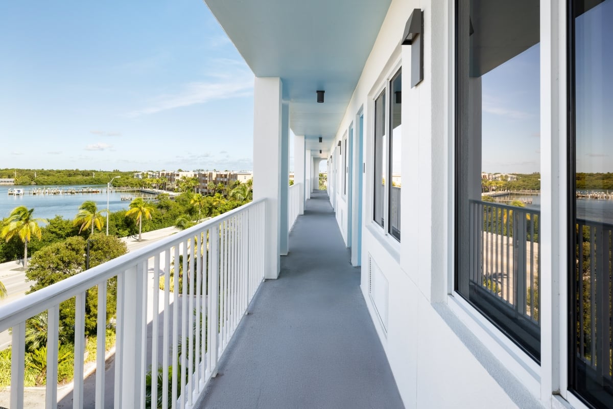 Ocean View One King Bed Blue Flamingo Resort Key West