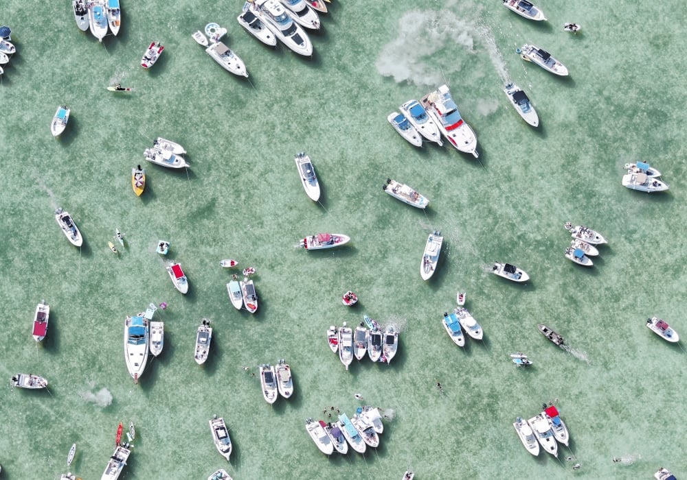 Boat party in Key West