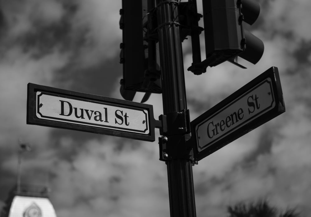 Duval st sign