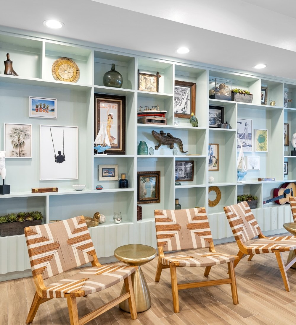 Lobby at Blue Flamingo Resort Key West