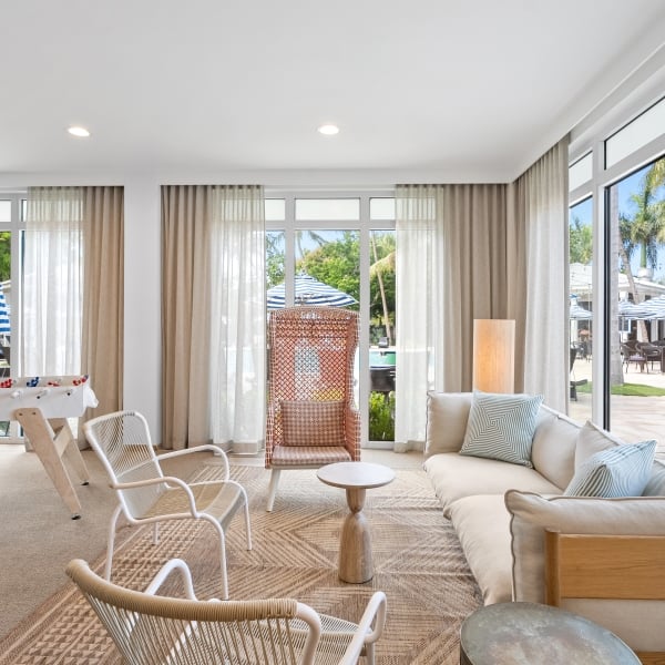 Lobby at Blue Flamingo Resort Key West