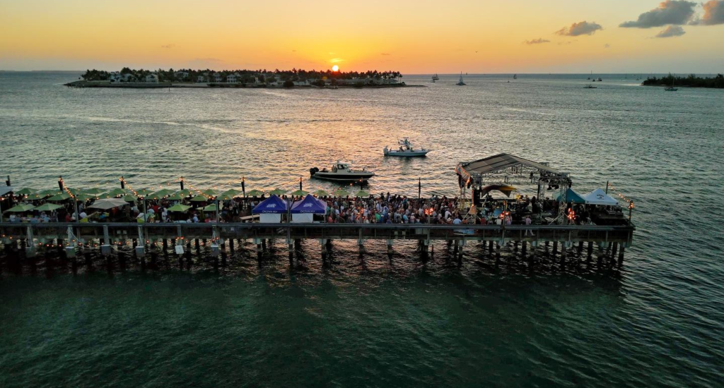 Simonton Beach in Key West, Florida near Blue Flamingo Resort.
